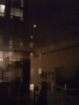 Outside in the Chelsea neighborhood. Reminds me of Rear Window. I knew I should have brought Brian's binoculars.