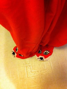 Even the toes are foxy.